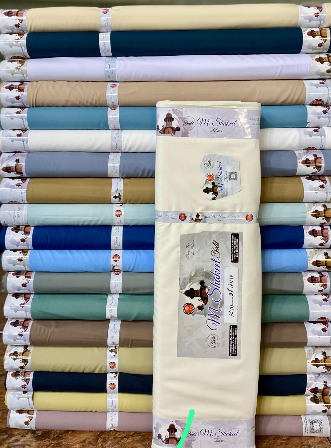 Premium Wash & Wear Unstitched Fabric